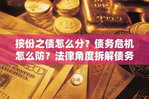 北京按份之债怎么分？债务危机怎么防？法律角度拆解债务分配与风险自保指南