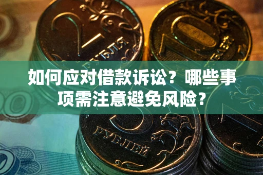 北京如何应对借款诉讼？哪些事项需注意避免风险？