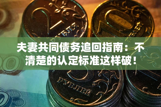 北京夫妻共同债务追回指南：不清楚的认定标准这样破！