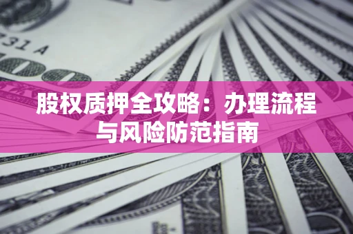 北京股权质押全攻略：办理流程与风险防范指南