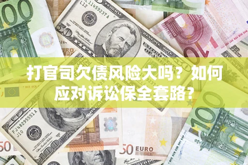 北京打官司欠债风险大吗？如何应对诉讼保全套路？
